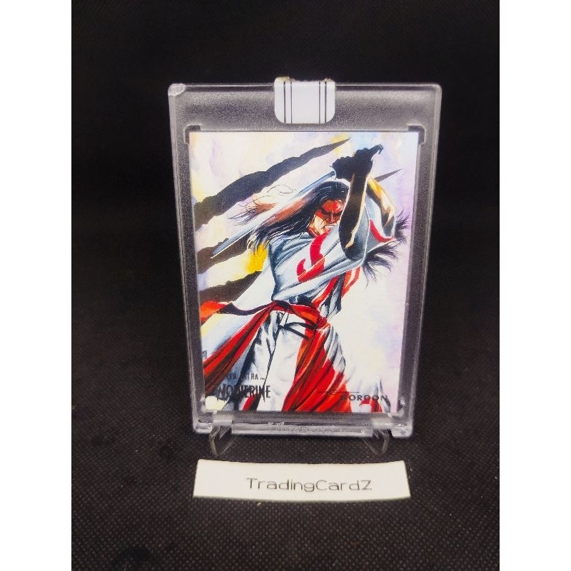 (Kartu Tebal 100pt) Trading Card 2022 Fleer Ultra Marvel Wolverine Gorgon #50 (dpt sleeve)