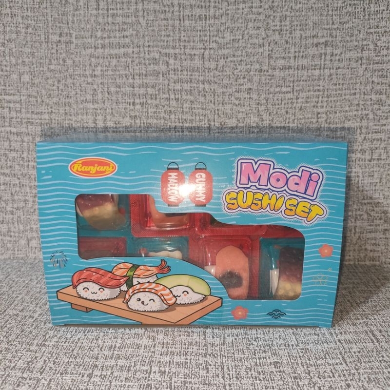 

[1 box] Ranjani Modi Sushi Set Marsmallow dengan Permen Jeli Aneka Rasa Lezat Termurah Harga Grosir Terlengkap Terbaru Harga Promo
