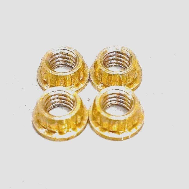 Mur helm / mur original bahan kuningan