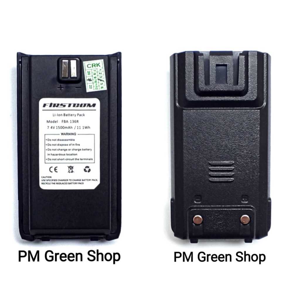 Baterai HT Scom UV 7R Pro Walkie Talkie Scom