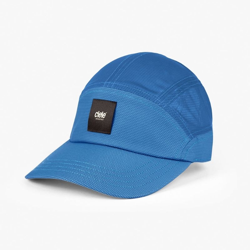 Topi Lari Running Ciele FSTCap SC - EQ - Frame S - Palace Blue - 5 Panel Cap Unisex Men Women Origin