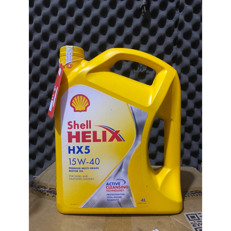 Promo Oli Shell HX5 15W-40 (4L) / shell hx5 15w 40