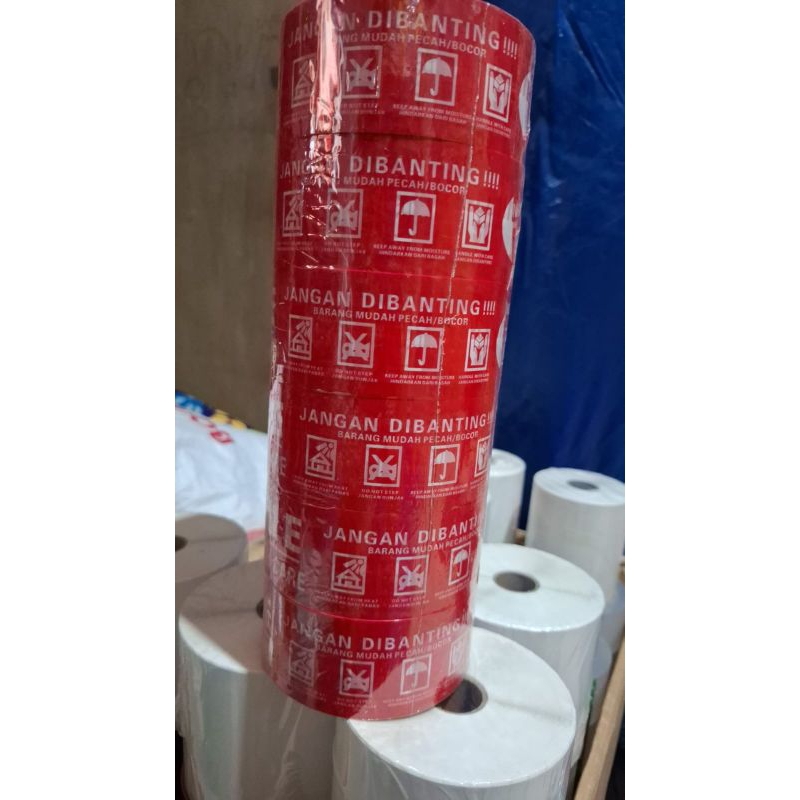 

LAKBAN FRAGILE 100 YARD REKAT KUAT ANTI PECAH