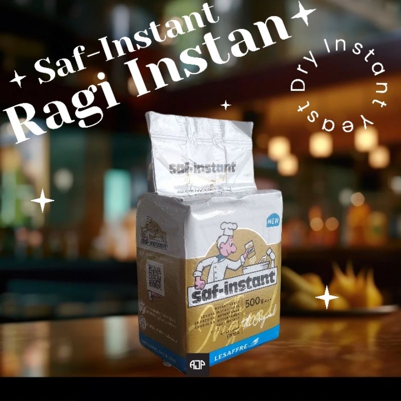 

SAF INSTANT Ragi Instant / IDY / Instant Dry Yeast | Repack 100 gr