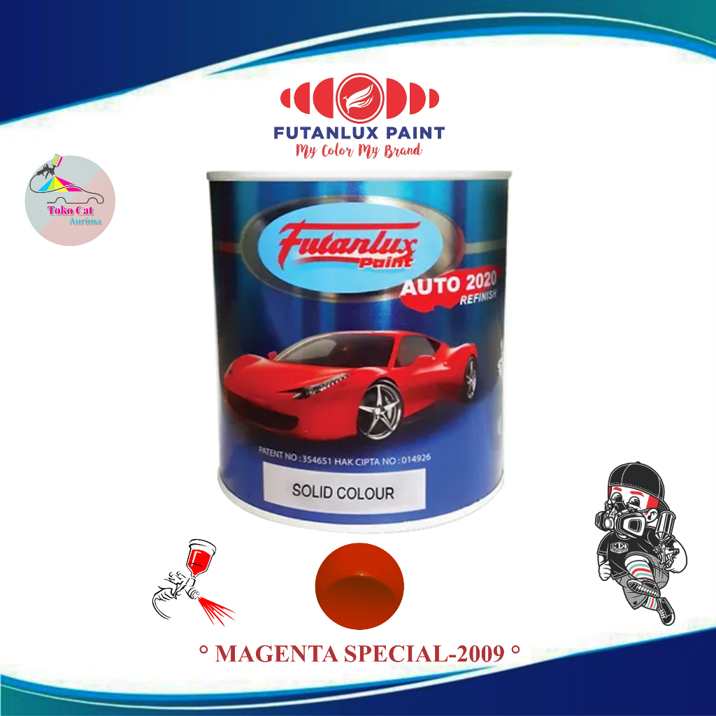 CAT DUCO FUTANLUX MAGENTA SPECIAL-2009 CAT MOBIL MERK FUTANLUX 1LITER REPACK