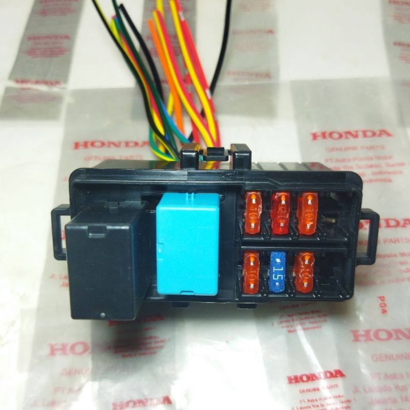 RUMAH SEKRING BOX SEKRING FUSE BOX HONDA BEAT FI ESP BEAT POP STREET K81 FULLSET ORIGINAL