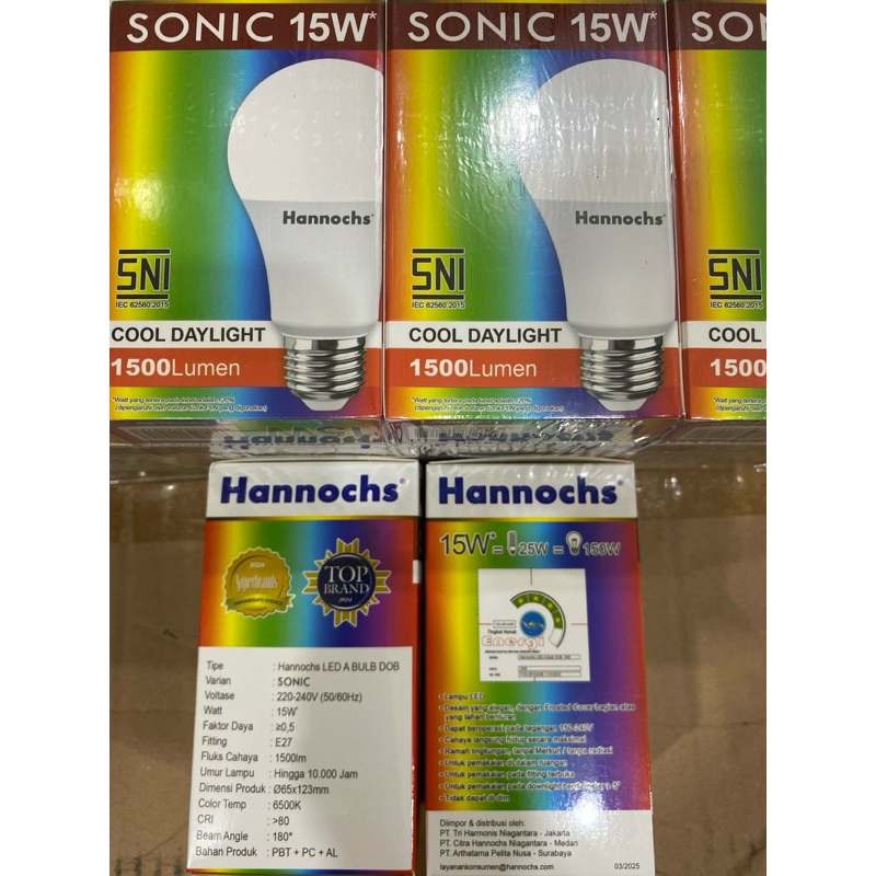 Lampu Led Hannochs 15w