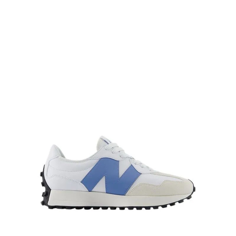 New Balance 327 Unisex Sneakers Shoes - White/Blue SKU 0888-NEWU327SKB