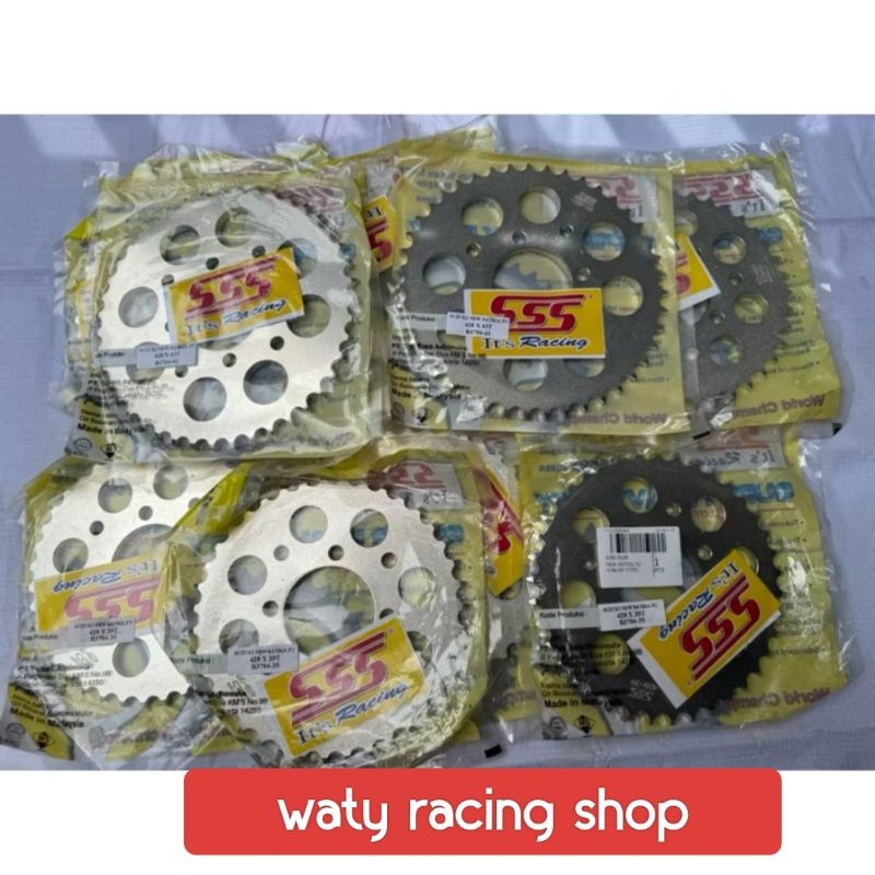 Gear sss Gear belakang sss 428 Satria Fu new Satria Fu karbu Smash Shogun Original sss 428 Belakang 