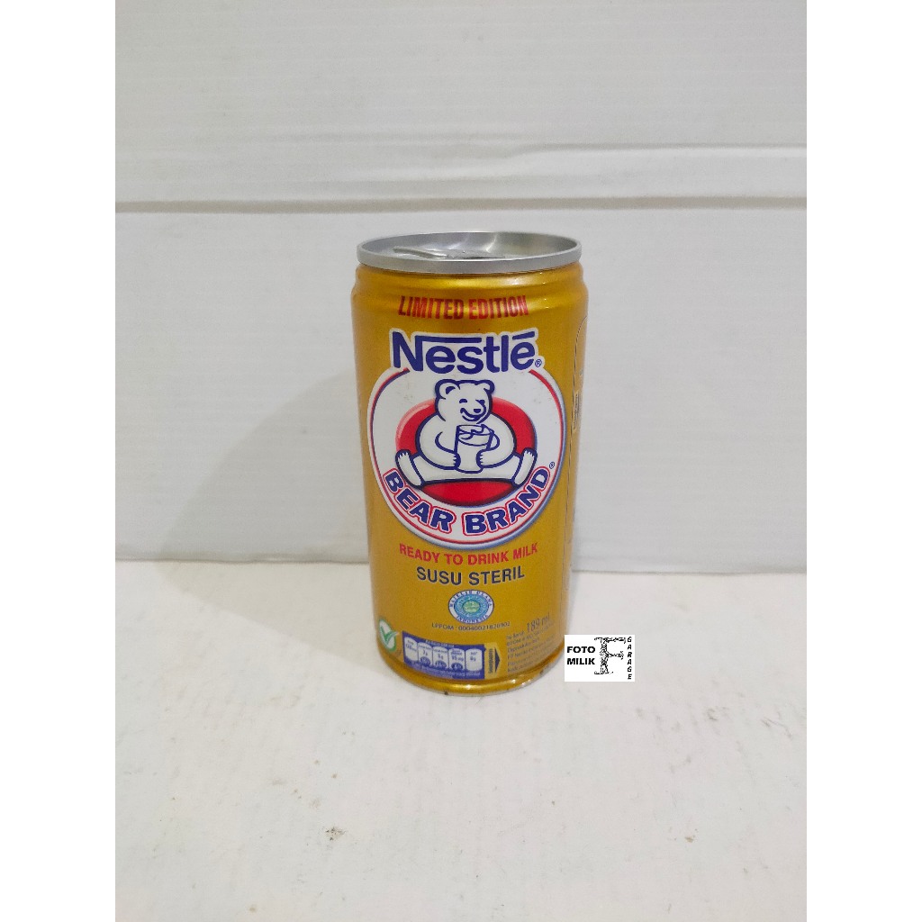 

Kaleng Bear Brand Susu Steril Susu Beruang Gold Limited Edition KOSONG