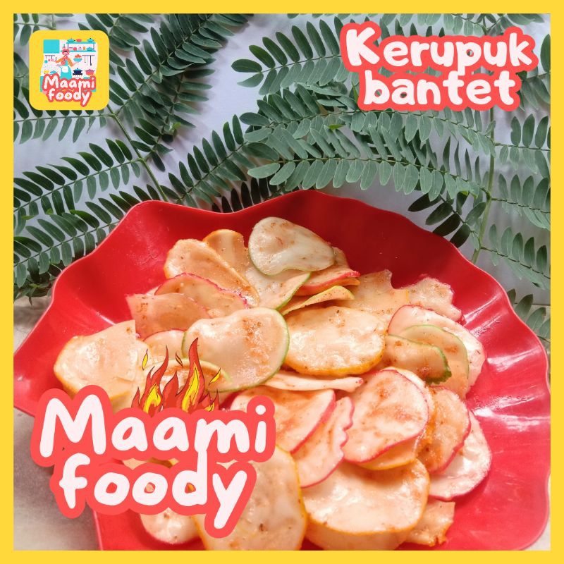 

250gr kerupuk bantet Kering Balado Pedas | Maamifoody Homemade | Renyah & Pedas