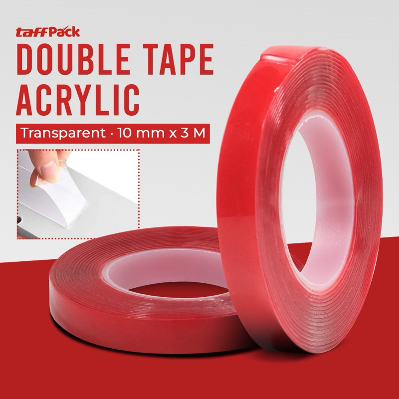 

PEREKAT DOUBLE TAPE TRANSPARANT STICKER (J4702)