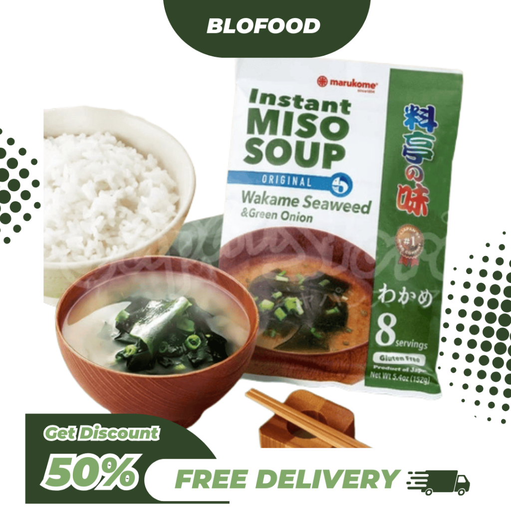

BF.ID Marukome Miso Soup with Seaweed Wakame & Green Onion [8 Portions]