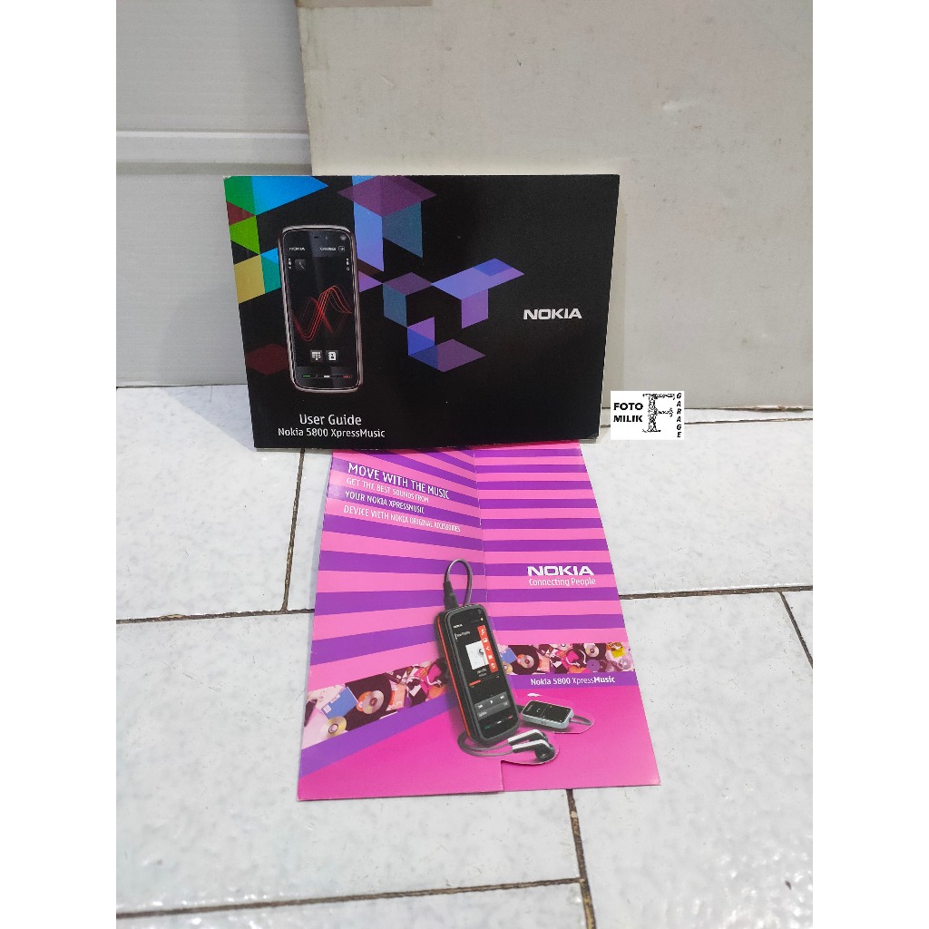 Manual Book Nokia 5800 Xpress Music User Guide Buku Petunjuk Original