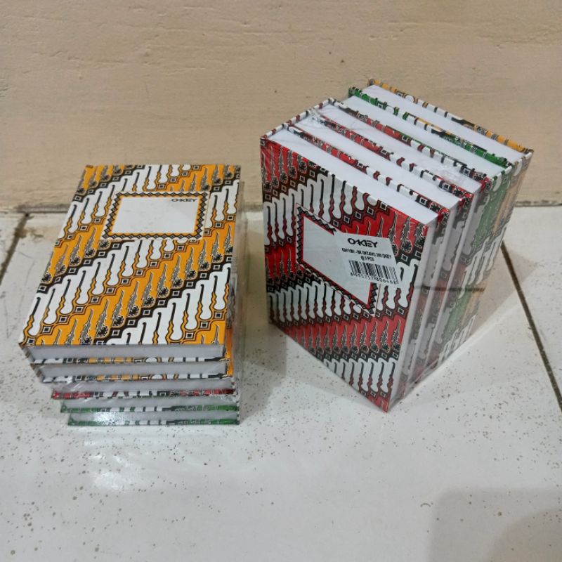 

1 Pak Buku Oktavo 200 Lembar Isi 5 Pcs OKEY