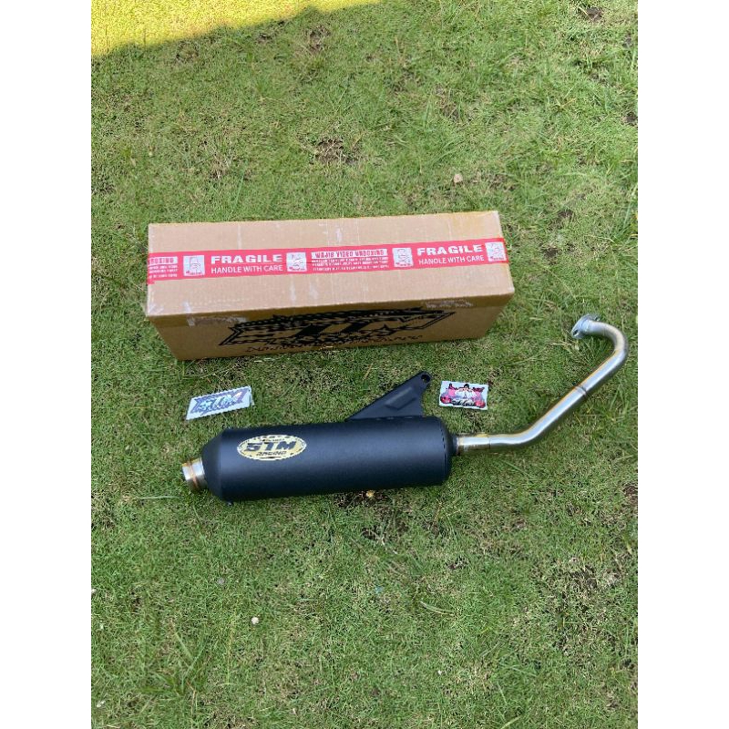 Knalpot Luser Original Stm Racing Saringan Bor Boran 3×4 Suara engker Mio Beat Vario Scoopy nmax Aer