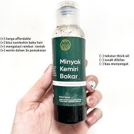 murni minyak kemiri bakar