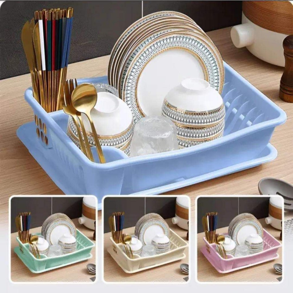 Rak Piring Plastik / Rak Piring Tirisan / Drainer Colander