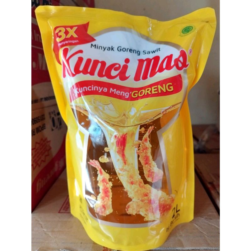 

Minyak Goreng Sawit Kunci Mas 2 Liter | 3 X penyaringan