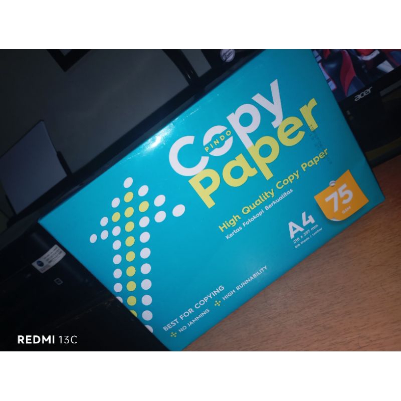 

Copy Paper A4 75 g/m² 500 Sheeets