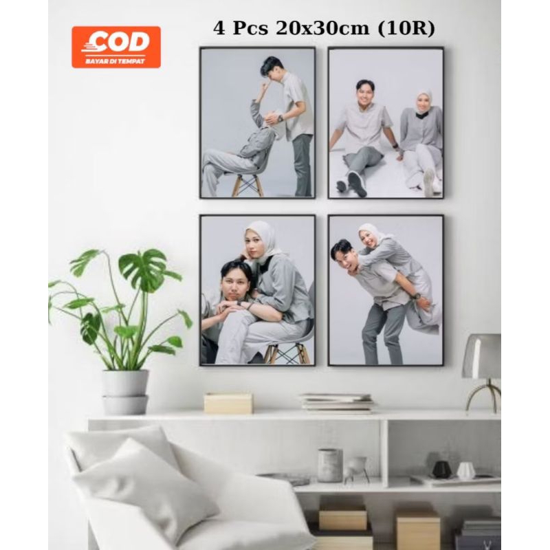 cetak foto 10r+ bingkai isi 2 foto dan 2 bingkai
