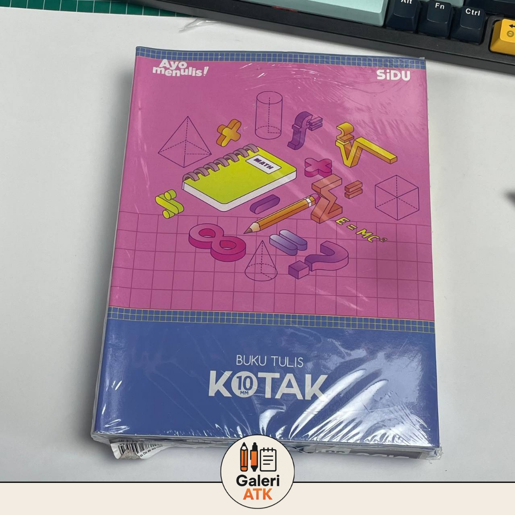 

BUKU TULIS KOTAK SEDANG (10MM) 1 PAK ISI 10 BUKU 38 LEMBAR | SIDU