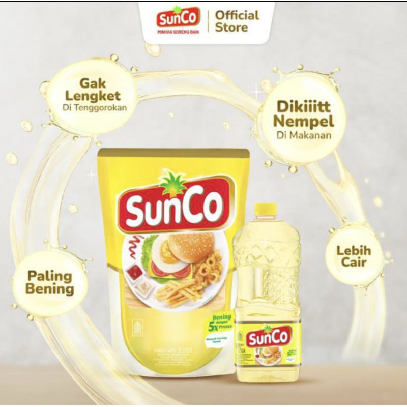 

minyak goreng Sunco 2 Liter