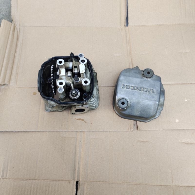 Blok Head cylinder Head Atas Honda absolute Revo blade revo fi original