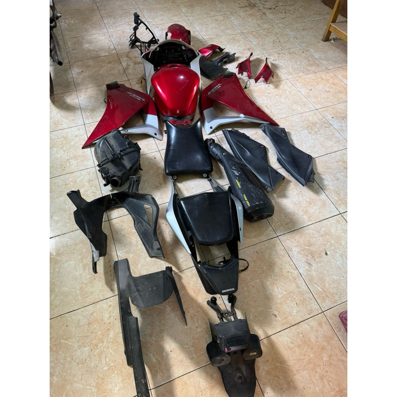 body fullset cbr250r fi build up copotan ori