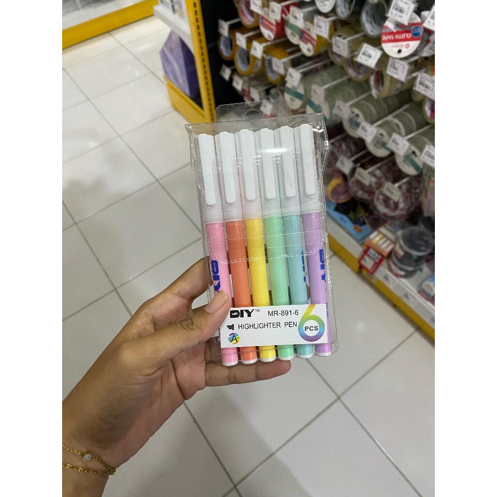 

Set Pensil Sorot Stabilo Highliters 6pcs ST-891-6 - Alat Tulis - Stationery