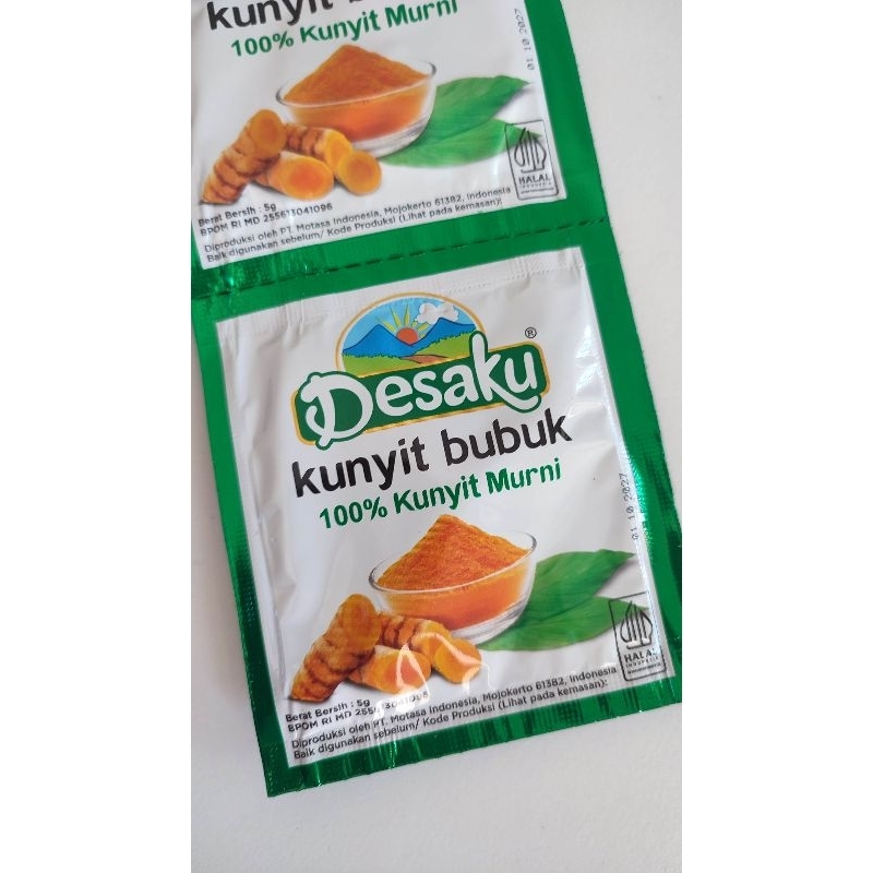 

Desaku kunyit bubuk 1 sachet