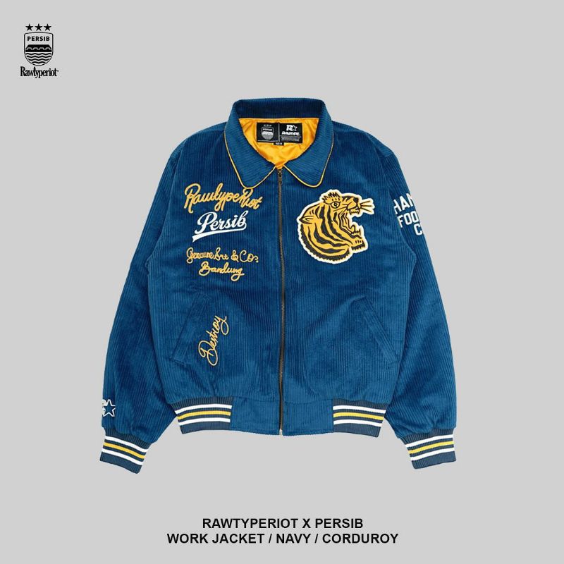 Jacket Rawtype Riot x Persib Bandung Official