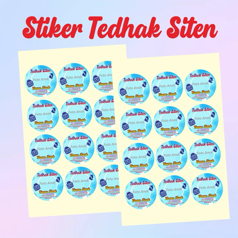 

STIKER TEDHAK SITEN BULAT