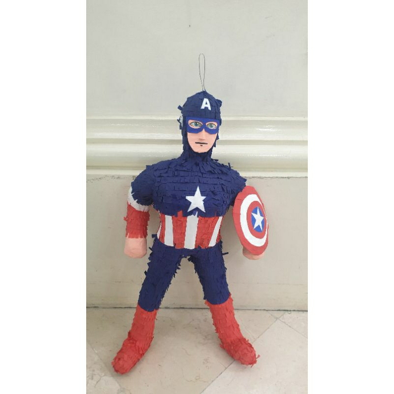 pinata captain amerika/pinata ultah anak/pinata avangers