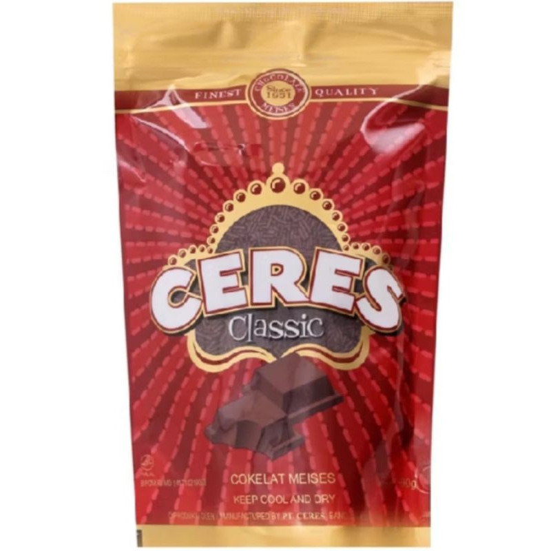 

MESIS CERES HAGELSLAG ZIP LOCK COKLAT 500GR