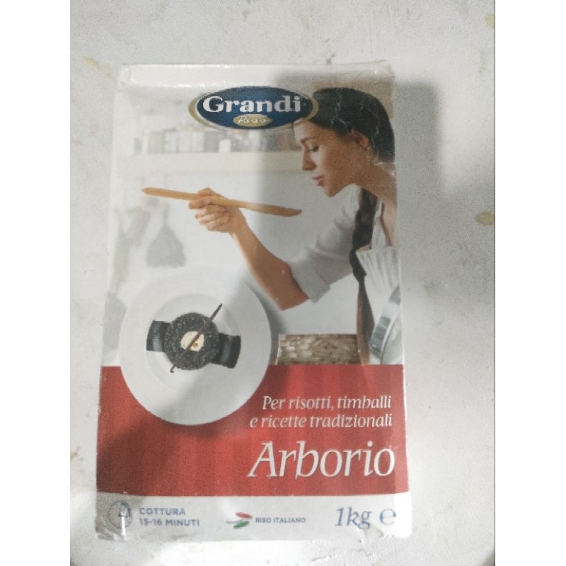 

Grandi Risso Aborio 1kg, nasi risotto