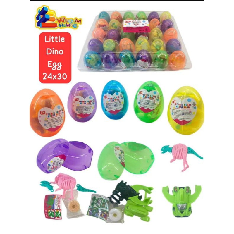 

DSM PERMEN SURPRISE EGG LITTLE DINO ISI 30