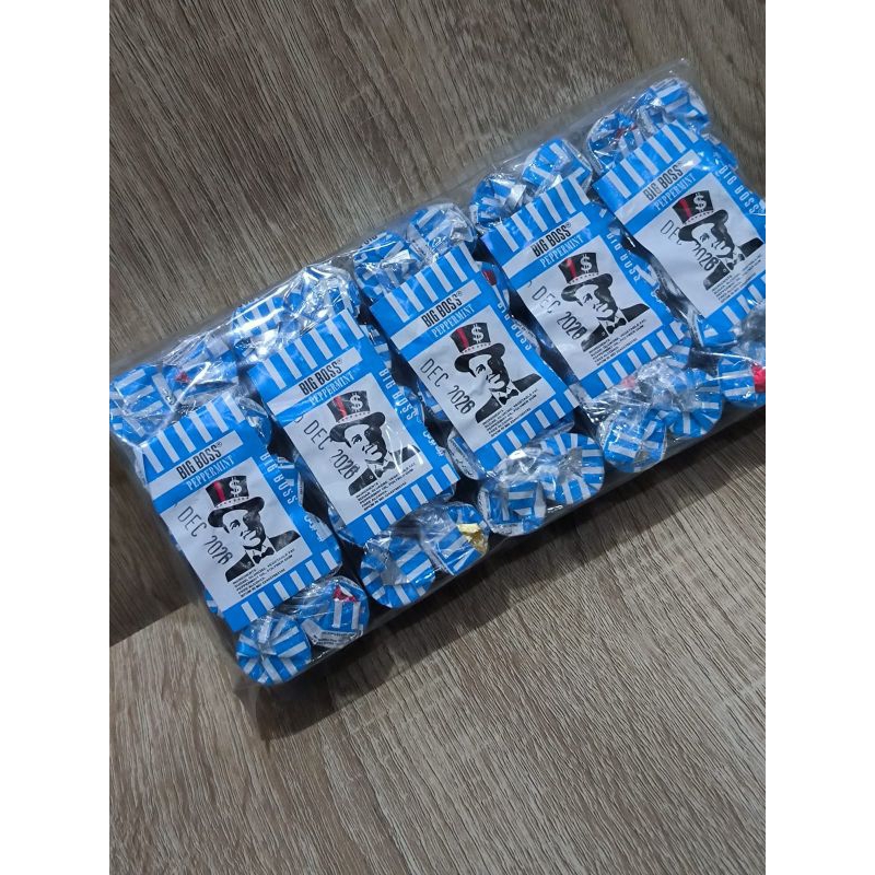 

PERMEN JADUL/PERMEN PELEGA TENGGOROKAN/PERMEN PEPPERMINT BIG BOSS 1PAX ISI 10ROLL