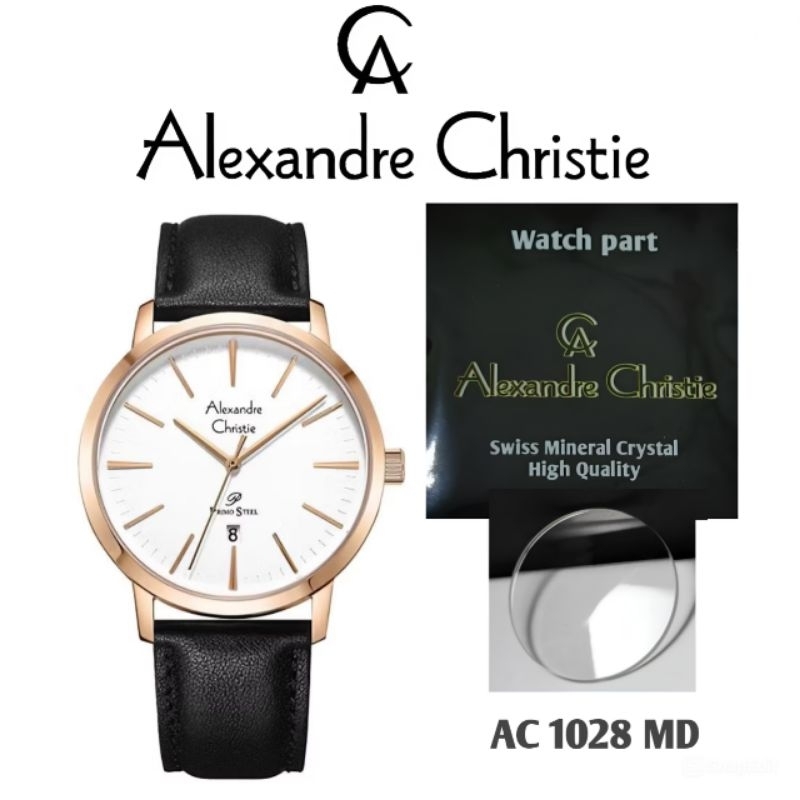 Kaca Jam Tangan Alexandre Christie  Type AC 1028 MD All Series