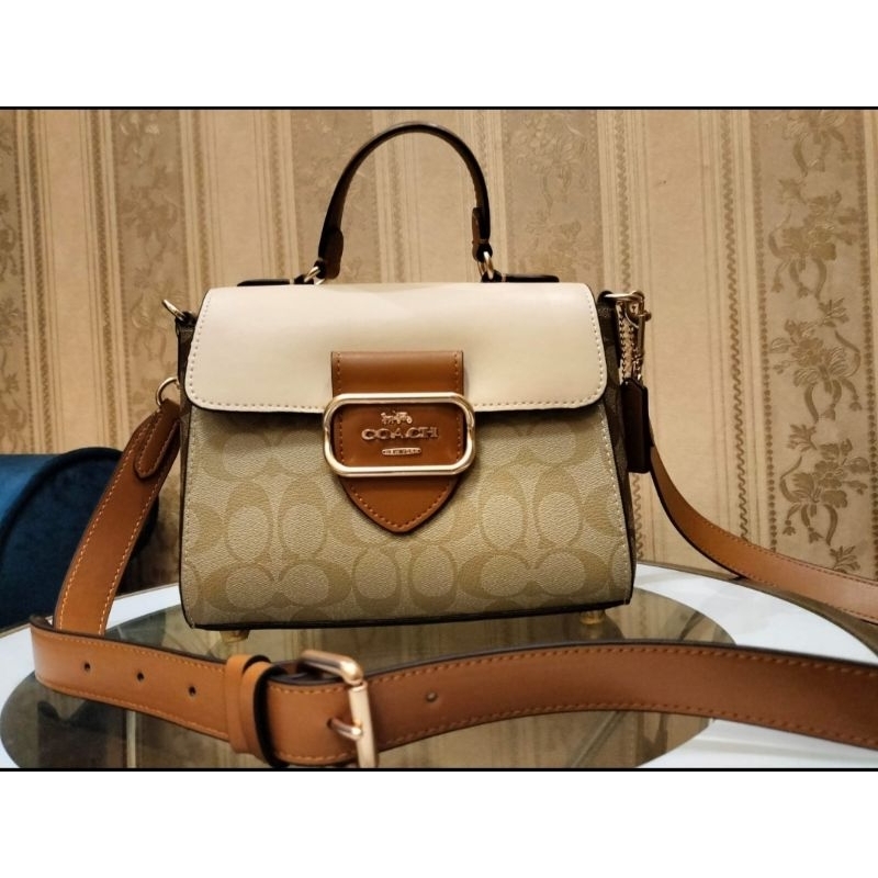 ❌sold out❌preloved coach morgan top handle