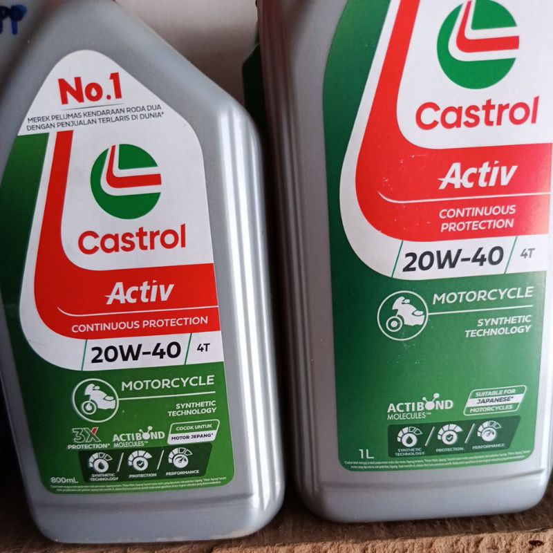 OLI CASTROL ACTIVE 4T / OLI MESIN CASTROL ACTIVE 4T.