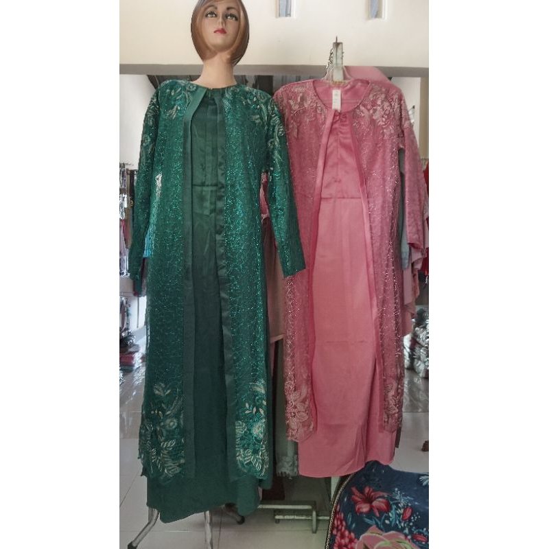 gamis pesta cuci gudang , murah