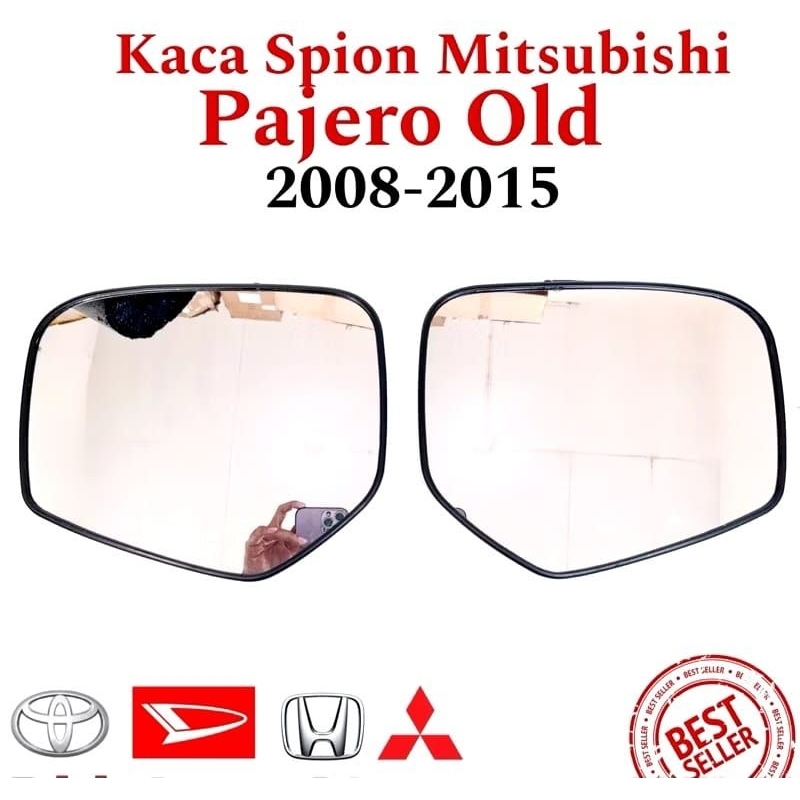 kaca spion mobil mitsubishi pajero lama / standar tahun 2008 2015 Harga satuan