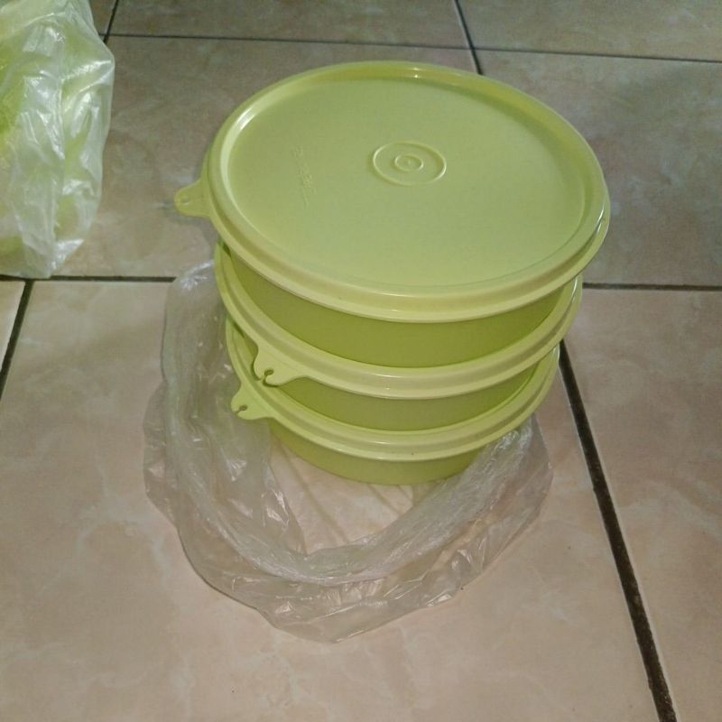 Toples Hijau Tupperware New Ori