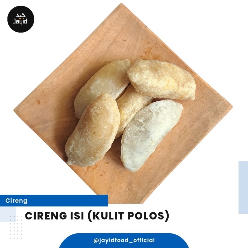 

Cireng Isi (Kulit Polos) by Jayid Rasa Ayam/Ayam Pedas/Keju/Ati Pedas Isi 5 pcs