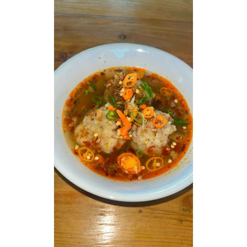 

Baso Ikan Khas Malingping/Baso Ikan Tenggiri kecil