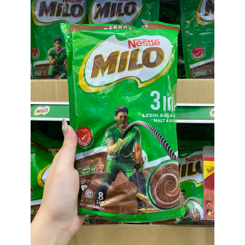

milo 3in1 isi 8 sachets 264gr