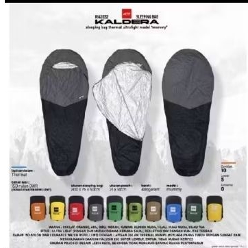 ANEKA JAYA SLEEPING BAG AREI KALDERA