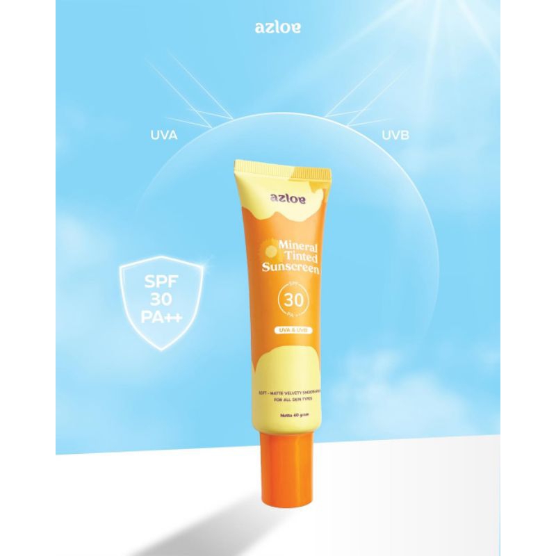 AZLOE- Mineral Tinted Sunscreen SPF 30 PA++