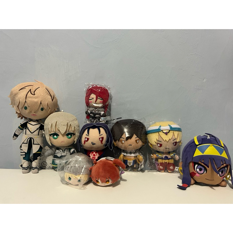[GAME FGO] FOTO READY OFFICIAL Boneka Keychain Game Fate Grand Order Gilgamesh Lancelot Bedivere Mer